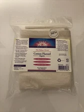 Organic Cotton Flannel, 1 Flannel, 13" x 15" (33 x 38 cm) Heritage Store. New.