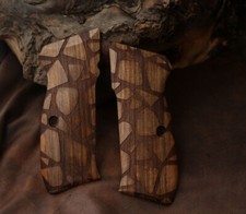 KSD Brand CZ 75, 75B, 75BD, 85 KADET SP-01 SHADOW1 Compatible Walnut Grips