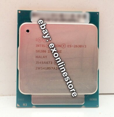 SR206 - Intel Xeon Processor E5-2630 v3 8C 2.4GHz 15MB 7.2 GT/s 95W