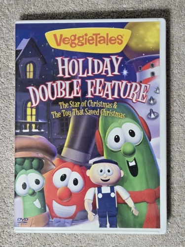 VEGGIETALES - HOLIDAY DBL FEATURE - STAR OF CHRISTMAS - TOY THAT SAVED CHRISTMAS - Picture 1 of 3