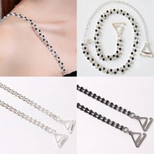 Lingerie Strap Decorative Bra Hollow Rhinestone Lattice Simple Jewelry Shoulder