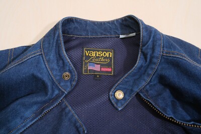 Supreme Vanson Leathers Cordura Denim S Small Jacket Supreme Vanson Leathers Cordura Denim S Small Jacket