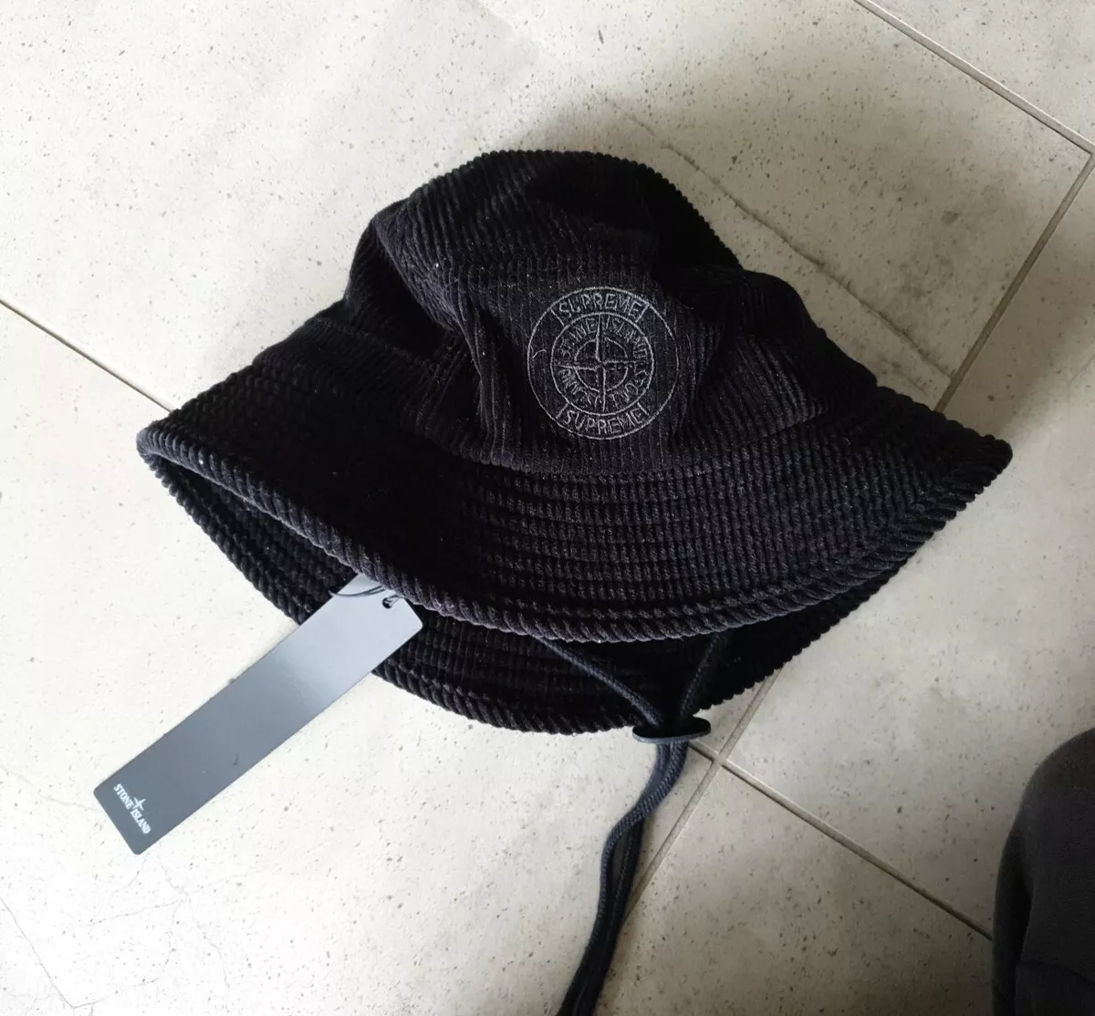 supreme stone island hat