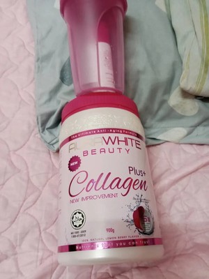 Aura White Plus Collagen + L Glutathione 900mg Whitening Glowing Skin  Texture
