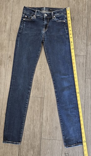 Jeans Skinny 7 For All Mankind Rose Délavé Taille 27 - Neuf Avec étiquettes, Seconde Peau