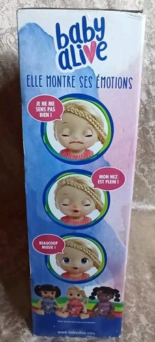 Bambola Poupee Doll Baby Alive Sweet Tears, Est Malade , Hasbro, New In Box - Imagen 9 de 11