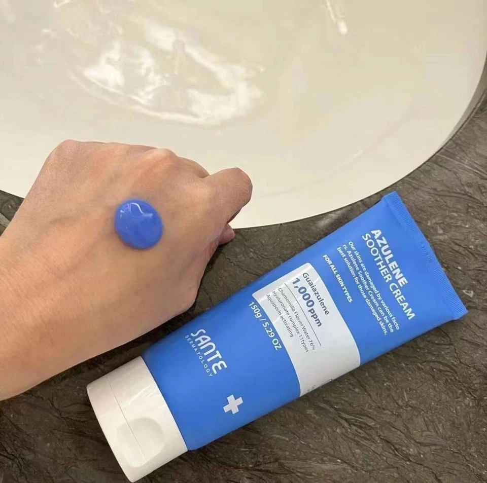 Vendedor de EE. UU. - Crema chupete azuleno SANTE - 150 g Foto 4 de 4