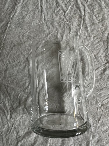 Vintage Rolls Royce Glass Crystal Cocktail Pitcher & Stirrer Ekenas Sweden - Picture 4 of 9