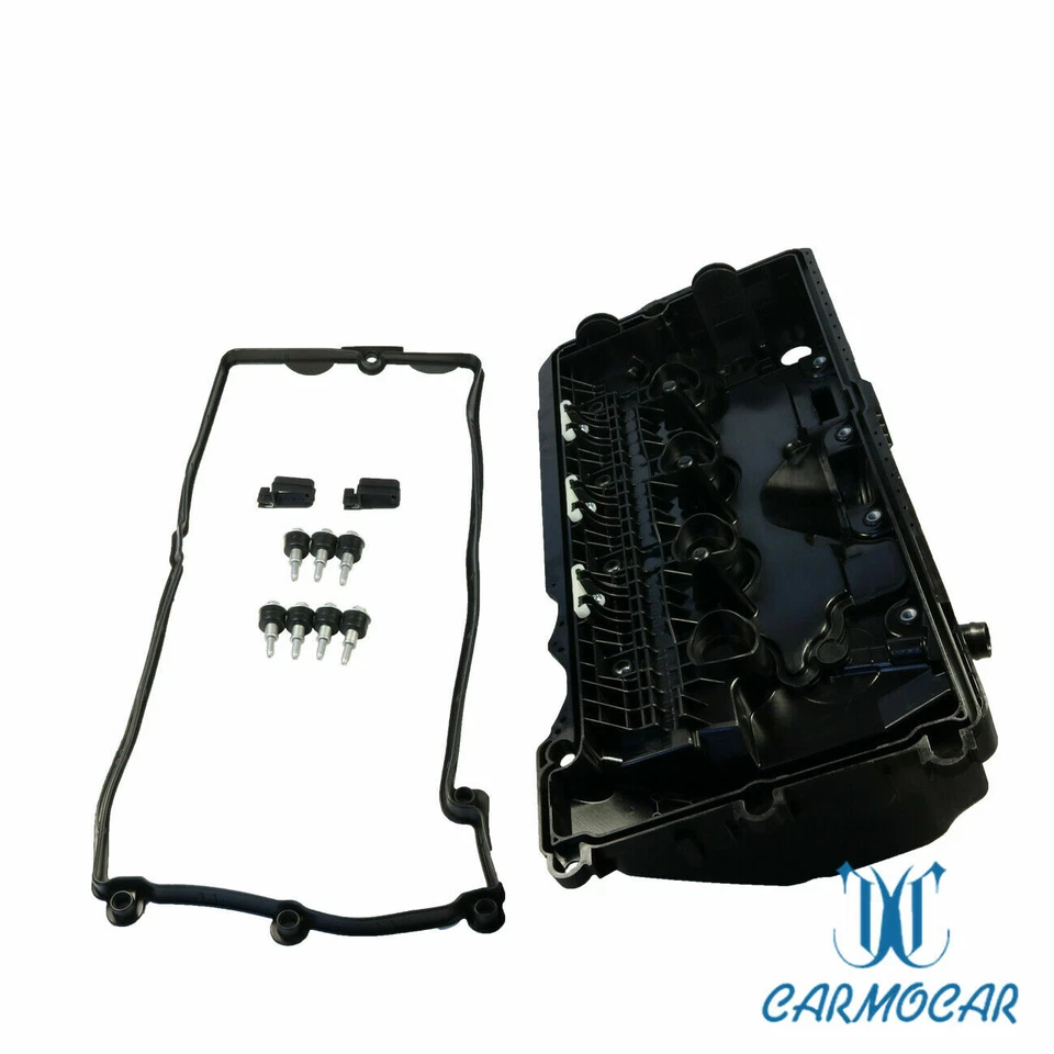 For BMW E70 E53 E60 E63 E64 E65 E66 Left Engine Valve Cover Cyl 5-8 Genuine BMW  Foto 2 de 4