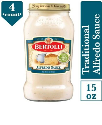 4X Bertolli Alfredo Sauce