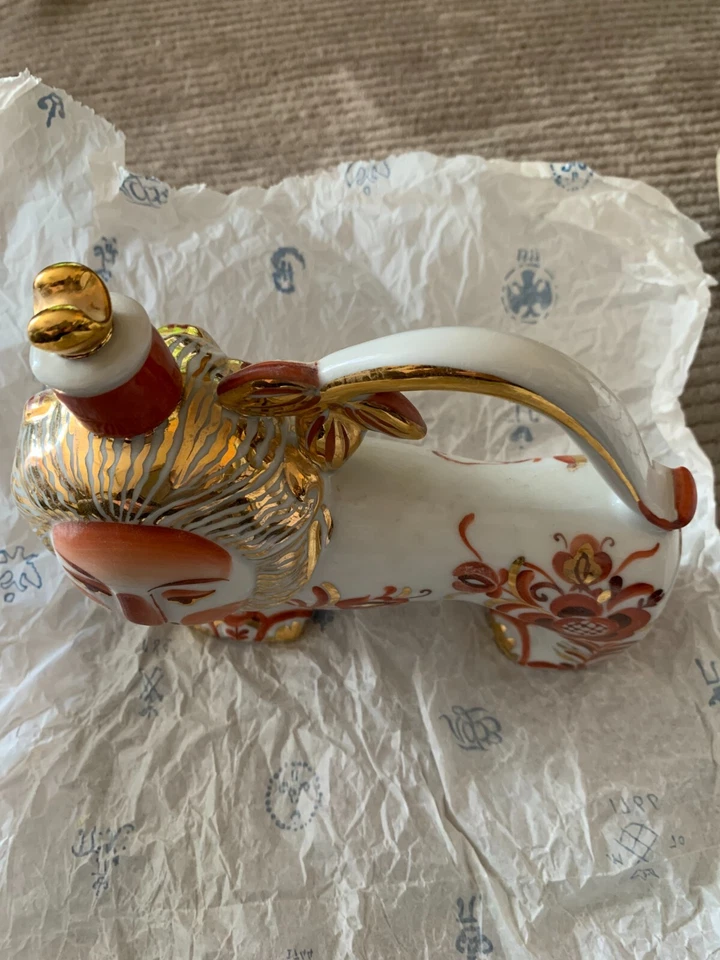 Carafe Lion Impérial porcelain - 1744 St PETERSBURG - Photo 3/4