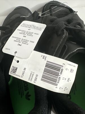 Size 11.5 - adidas Yung-96 Triple Black for sale online | eBay