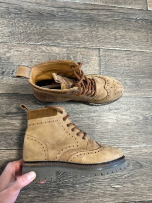 lanx boots brogues women leather lace up eu39,5 us8 uk6,5