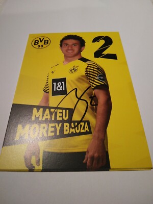 Signierte AK Mateu Morey Borussia Dortmund NEU (3)