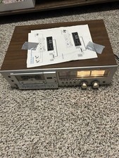 Sanyo RD 5370 , 3HEAD Cassette Deck Turns On, Haven  t Tested Great Condition