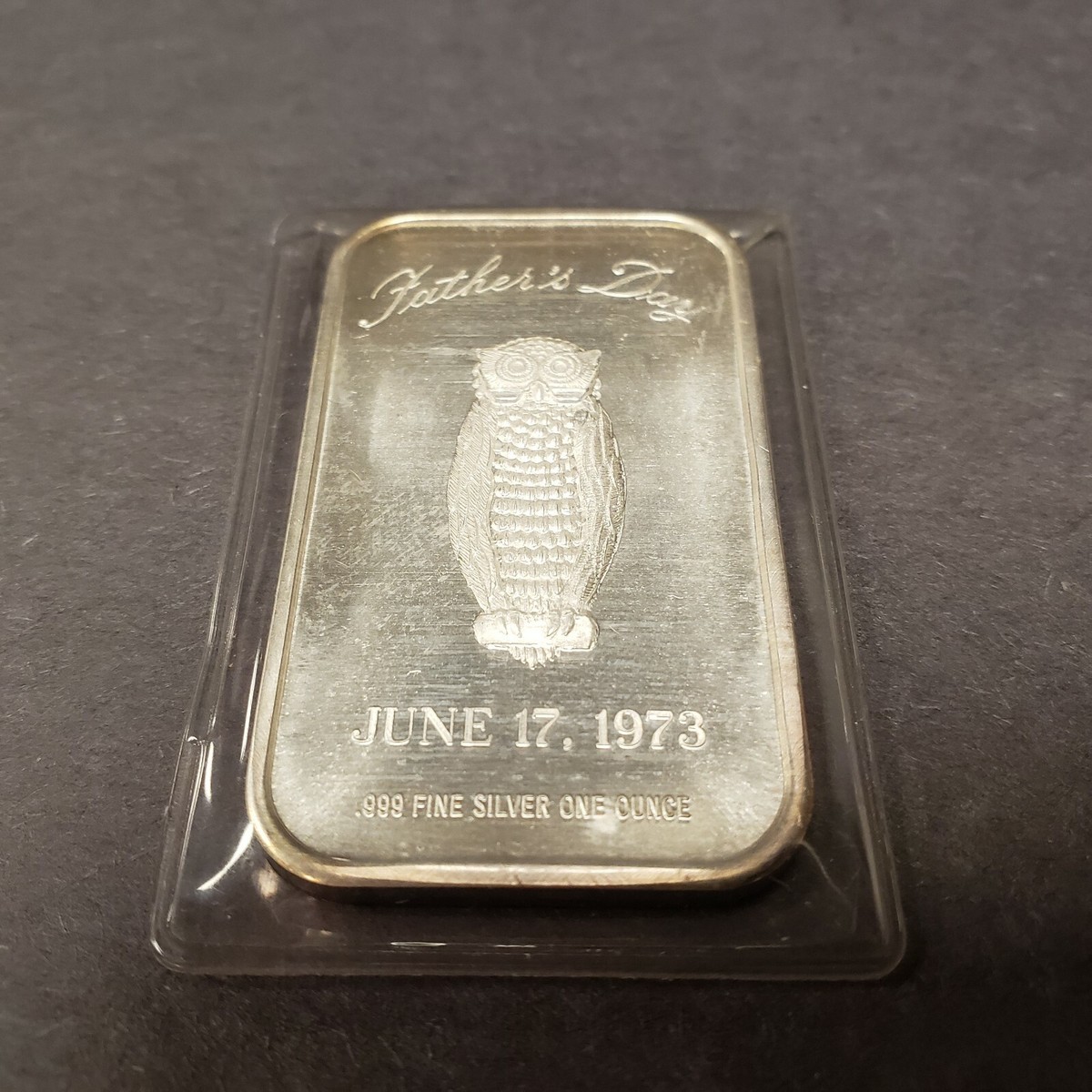 1 oz .999 Fine Silver Bar - Madison Mint - Fathers Day June 17
