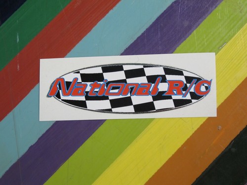 vtg 1980s 90s Auto RC Racing sticker - Lunsford Progressive Race Prep Ballistic+ - Picture 15 of 50