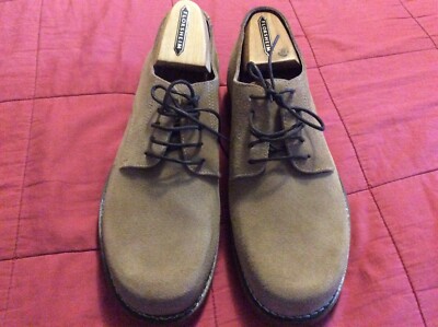 NWOT  G.H. Bass & Co. Men\'s Suede Oxford Shoes Tan Size 8.5 GH Bass RARE Mens Tan Saddle Oxford Size 8.5 Suede Leather  main image 2
