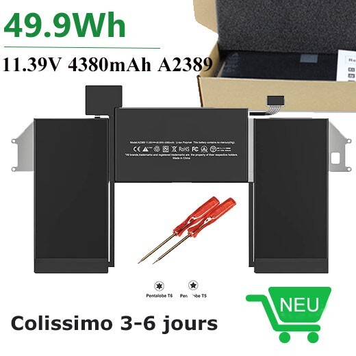 Batterie A2337 résout les coupures de votre MacBook Air 13 M1 2020