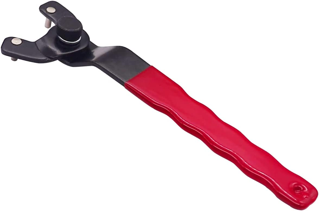 Lock-Nut Grinder Wrench(Red) Adjustable Grinder Wrench Angle Grinder Wrench Suit