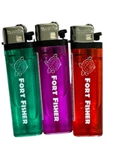 Touchlite Fort Fisher NC Disposable Lighter Bundle Of 3 New