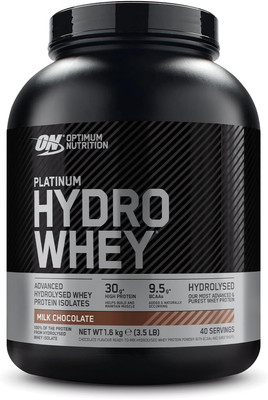 Platinum Hydrowhey Protein Powder, 100% Hydrolyzed Whey Protein Isolate Powder, 