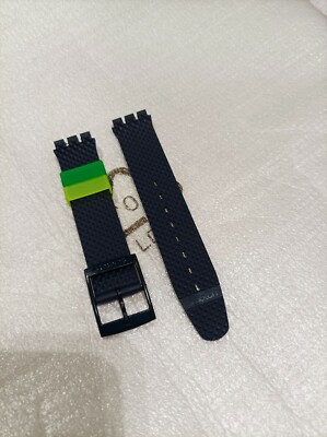 CINTURINO SWATCH CHRONO - SCJ101 - GRAND PRIX (FIBBIA BLU) - 1992 - NEW |  eBay