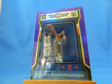 Giannis Antetokounmpo Donruss Optic 2020-21 Air Defense Purple Prizm
