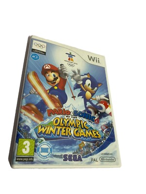 Mario Sonic at the Olympic Winter Games (Wii, 2009) vtd UK