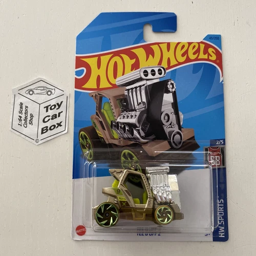 2023 HOT WHEELS #43 - Tee’d Off 2 (Brown #2 HW Sports - Long Card) B64