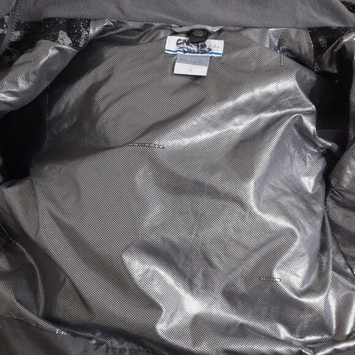 Columbia Kids Camo Hoodie Blacko Omni Heat Insulated Outdoor Ski Hiking Camp S - Picture 6 of 20