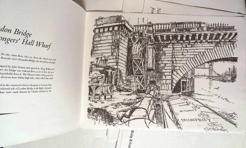 THE LONDON YOU LOVE Folio of Drawings GEOFFREY S FLETCHER Daily Telegraph 1966 - Picture 4 of 5