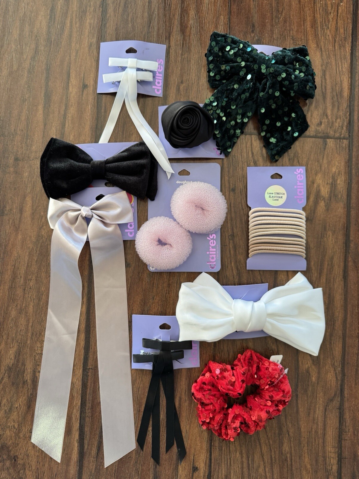 Claire’s Hair Accessories LOT (10 Items) New With Tags