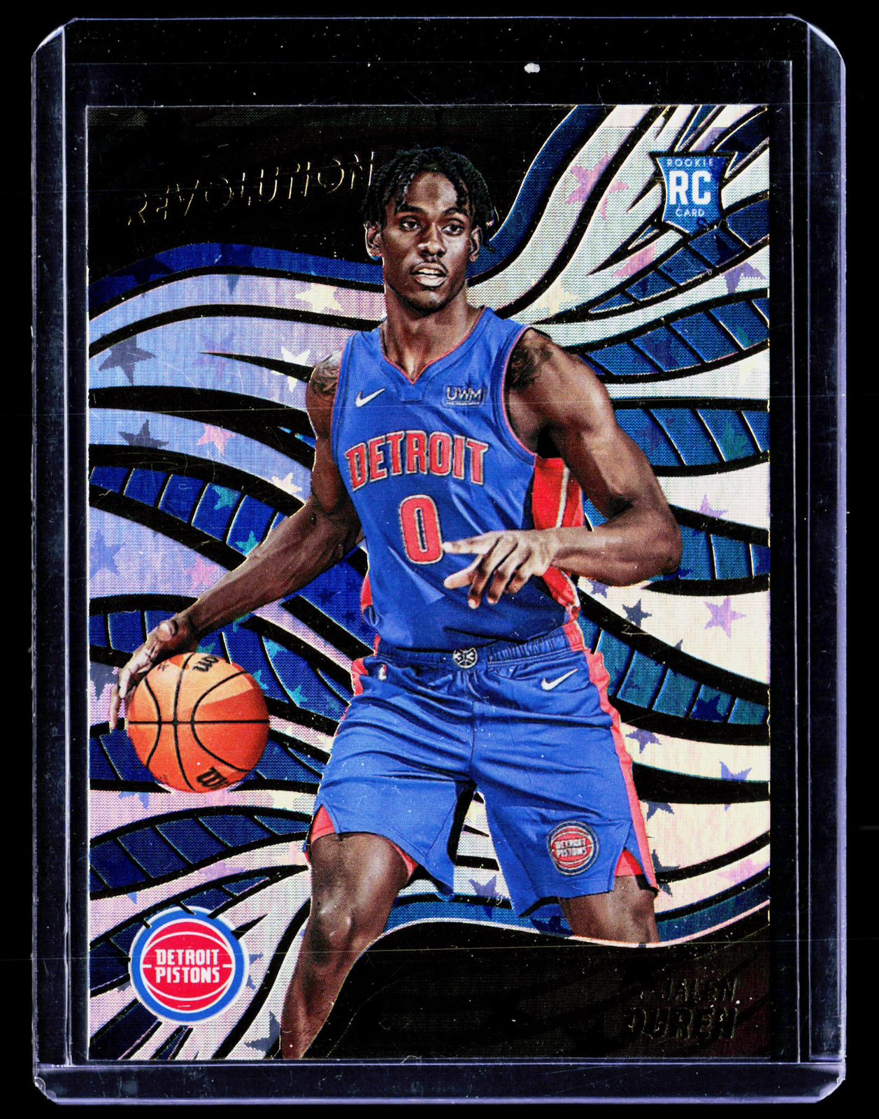 2022-23 Panini Revolution Jalen Duren #150 RC Detroit Pistons