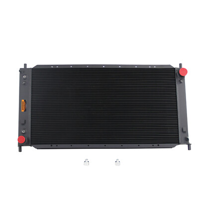 Black Radiator SPAWON Fit 1997-09 Ford F-150 F-250 F-350 5.4L Expedition AT 3Row