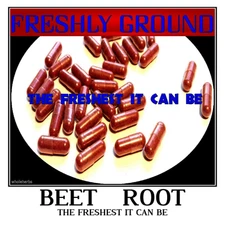 BEET ROOT Raw Whole Powder The Freshest It Can Be 100 Vegetarian Capsules