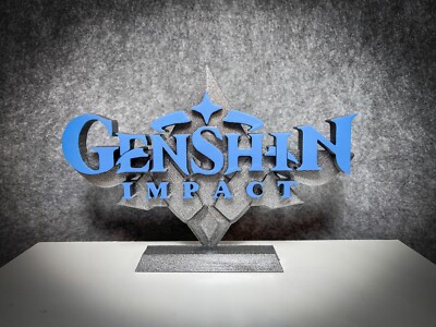 Genshin Impact Actionfigur Nerd Geek Gift Collection Edition Fan Art Gamer