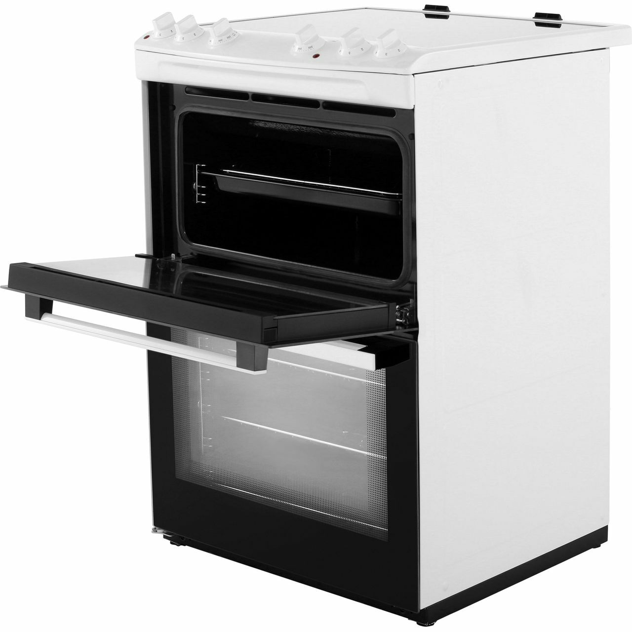 Zanussi ZCV66050WA 60cm Free Standing Electric Cooker with Ceramic Hob White 7332543595600 eBay