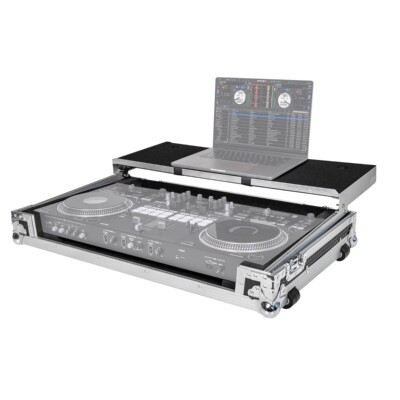 Headliner HL10008 Flight Case w Laptop Platform & Wheels for DDJ-REV7 idjnow