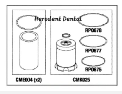 Compressor PM Kits MIDMARK , P21, P22  RPI#CMK155 CMK025 #CME004 Filter Element