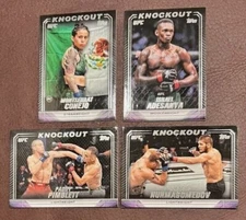 2024 Topps Knockout UFC Premium Stock - Set Builder #1-100 - You Pick!