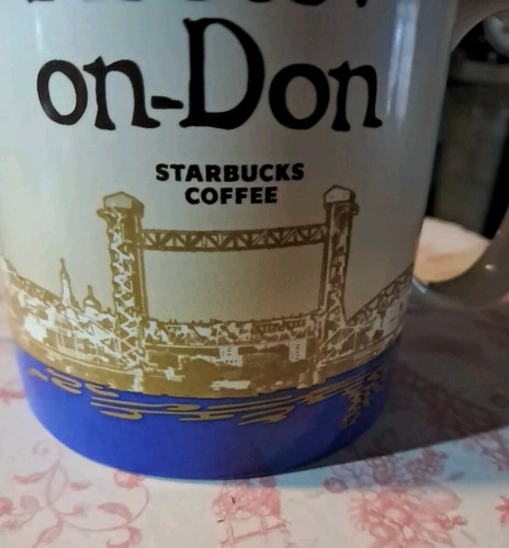 Tazza caffè Starbucks Russia Rostov On Don da collezione icona globale 16 oz rara - Foto 9 di 11