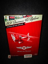 WINGS OF TEXACO SERIES #23 1931 STEARMAN 4D BIPLANE AIRPLANE REGULAR EDITION