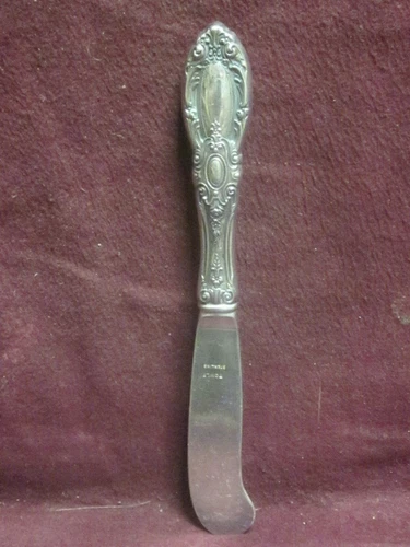 Towle KING RICHARD PADDLE STERLING BLADE & HANDLE BUTTER KNIFE 5 3/4" Mono T