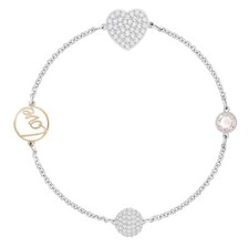 Swarovski remix collection Heart Bracelet bangle chain New RRP 115