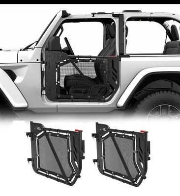 Tube Half Door Guards, JOYTUTUS Tubular Half Doors Compatible with 2018-2024 