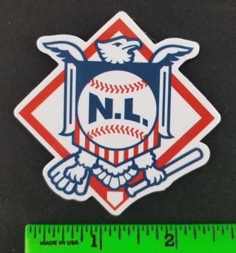 National League Baseball Skateboard Sticker