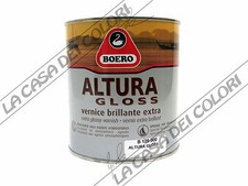 BOERO - ALTURA GLOSS - 0,750 lt - TINTE TINTOMETRO - VERNICE TRASPARENTE