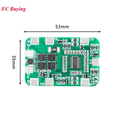 6s 14a 22.2v 18650 Battery Protection Board For 18650 Li-ion Lithium - Foto 9