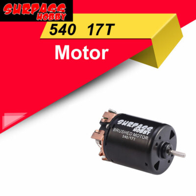 SURPASS HOBBY 540 17T Brushed motor For 1/10 HSP Tamiya WLtoys RC Car Balck